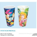 2015 3D Lenticular Cup With Straw For Children